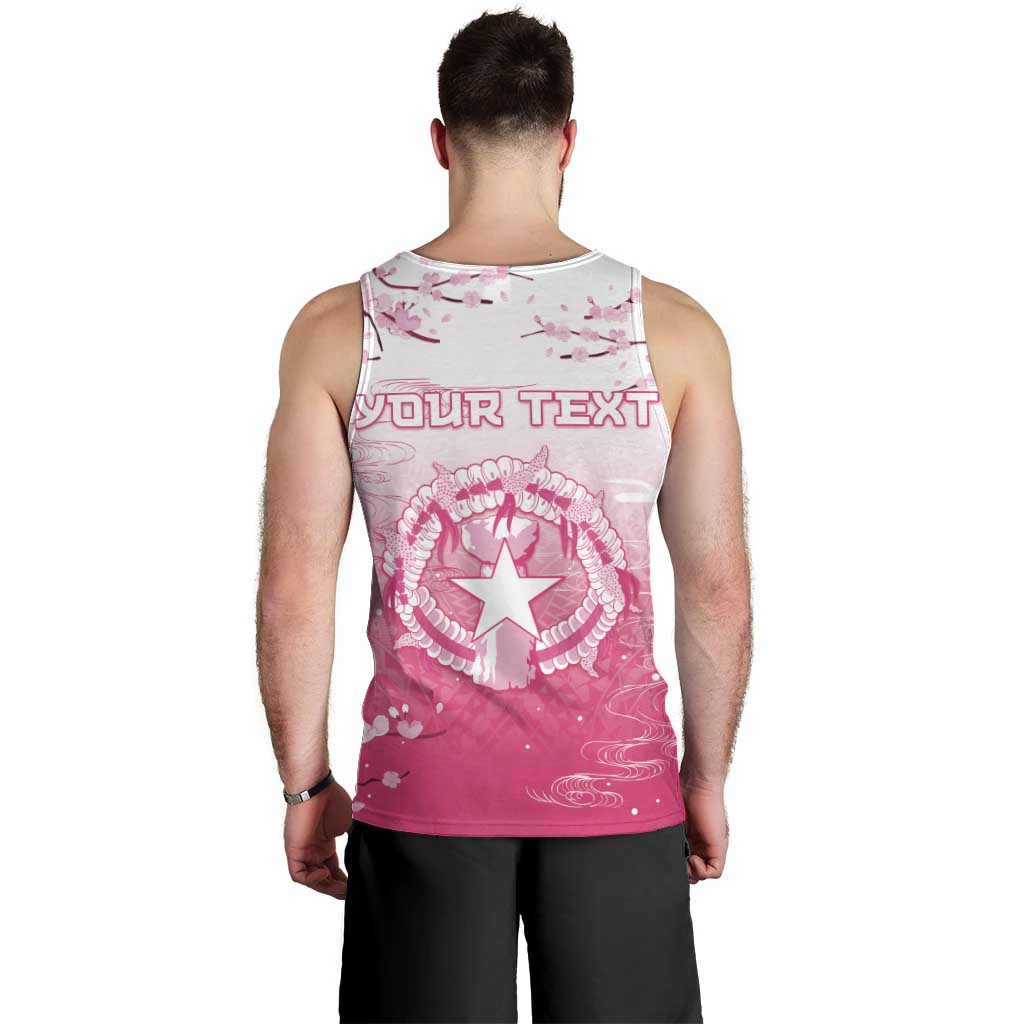 Personalized Sakura Marianas Men Tank Top CNMI Seal