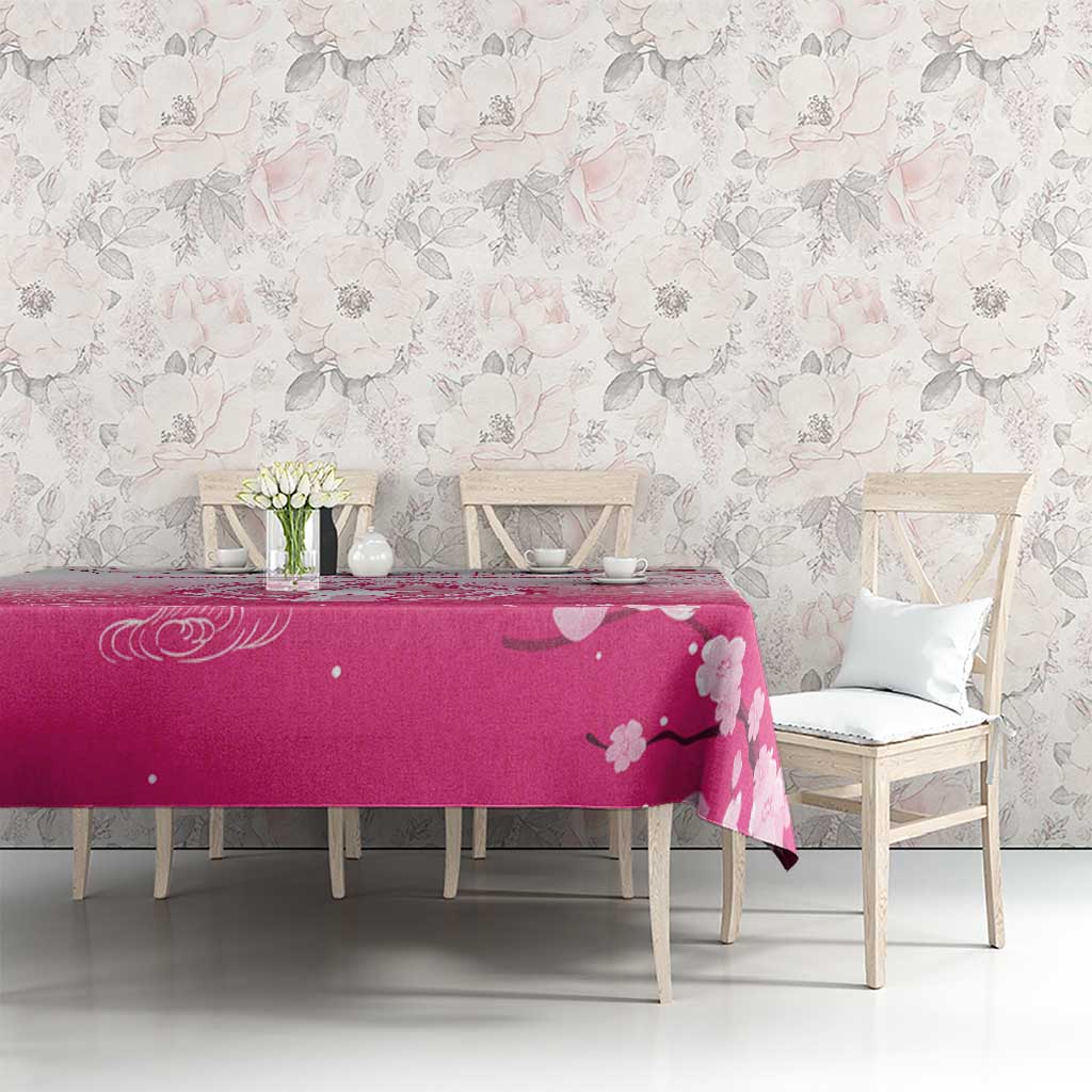 Sakura Marianas Tablecloth CNMI Seal