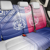 Northern Mariana Islands And Japan Together Back Car Seat Cover