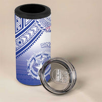 Custom Northern Mariana Islands And Japan Together 4 in 1 Can Cooler Tumbler