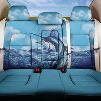 Hawaii Blue Marlin Fishing Back Car Seat Cover