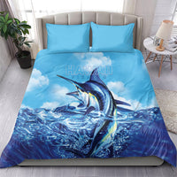 Hawaii Blue Marlin Fishing Bedding Set