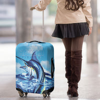 Hawaii Blue Marlin Fishing Luggage Cover
