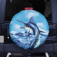 Hawaii Blue Marlin Fishing Spare Tire Cover