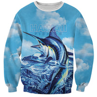 Hawaii Blue Marlin Fishing Sweatshirt