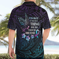 Polynesia Suicide Prevention Awareness Hawaiian Shirt Keep Going The World Needs You