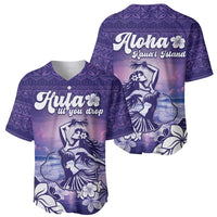Aloha Hawaii Kauai Island Baseball Jersey Hula Till You Drop LT05 - Polynesian Pride