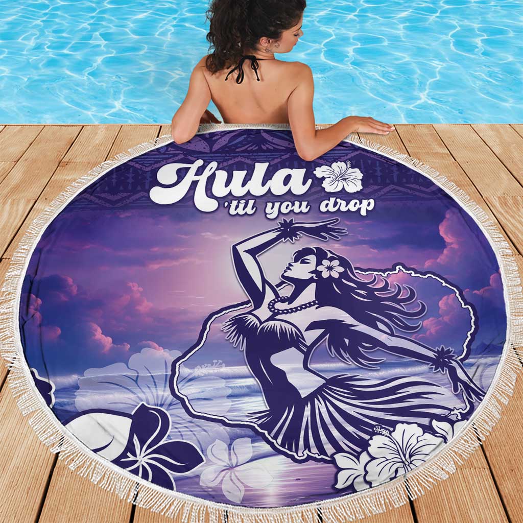 Aloha Hawaii Kauai Island Beach Blanket Hula Till You Drop