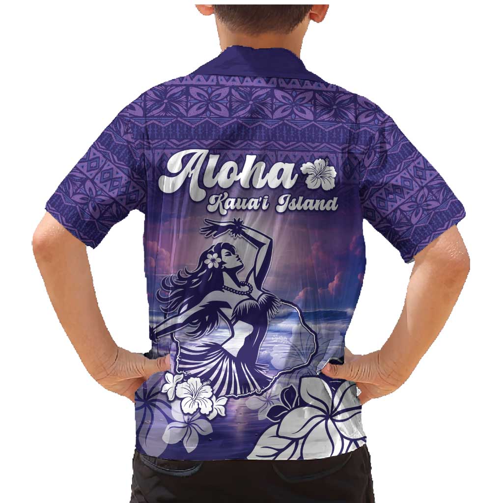 Aloha Hawaii Kauai Island Family Matching Mermaid Dress and Hawaiian Shirt Hula Till You Drop