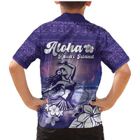 Aloha Hawaii Kauai Island Family Matching Mermaid Dress and Hawaiian Shirt Hula Till You Drop