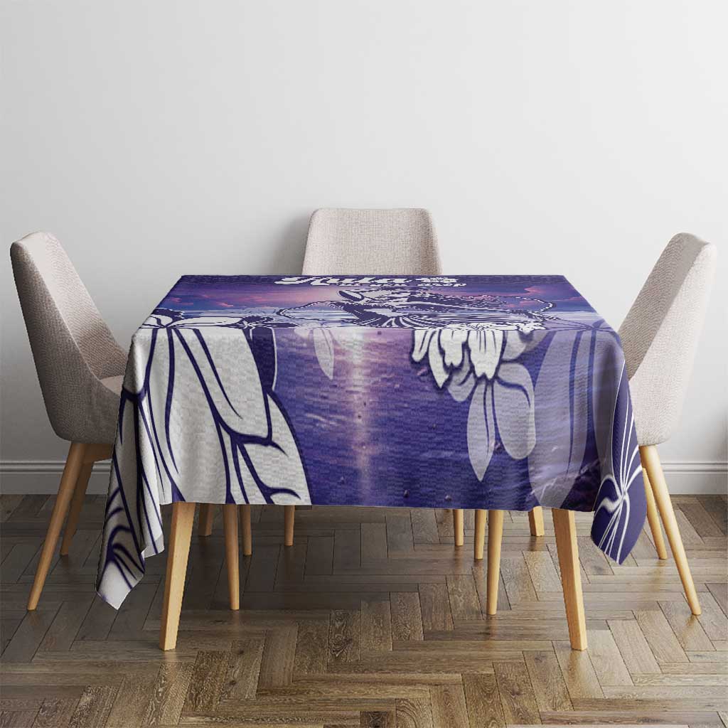 Aloha Hawaii Kauai Island Tablecloth Hula Till You Drop