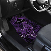 Hawaii Kauai Island Car Mats Rooster Tribal Tattoo Simple Style