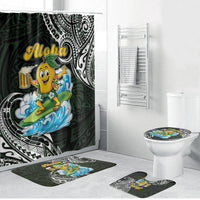 Aloha Hawaii Mango Surfing Bathroom Set Polynesian Style