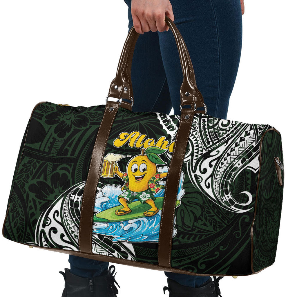 Aloha Hawaii Mango Surfing Travel Bag Polynesian Style