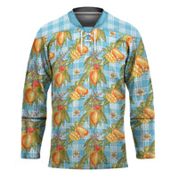 Vintage Hawaii Mango Hockey Jersey Blue Hawaiian Palaka