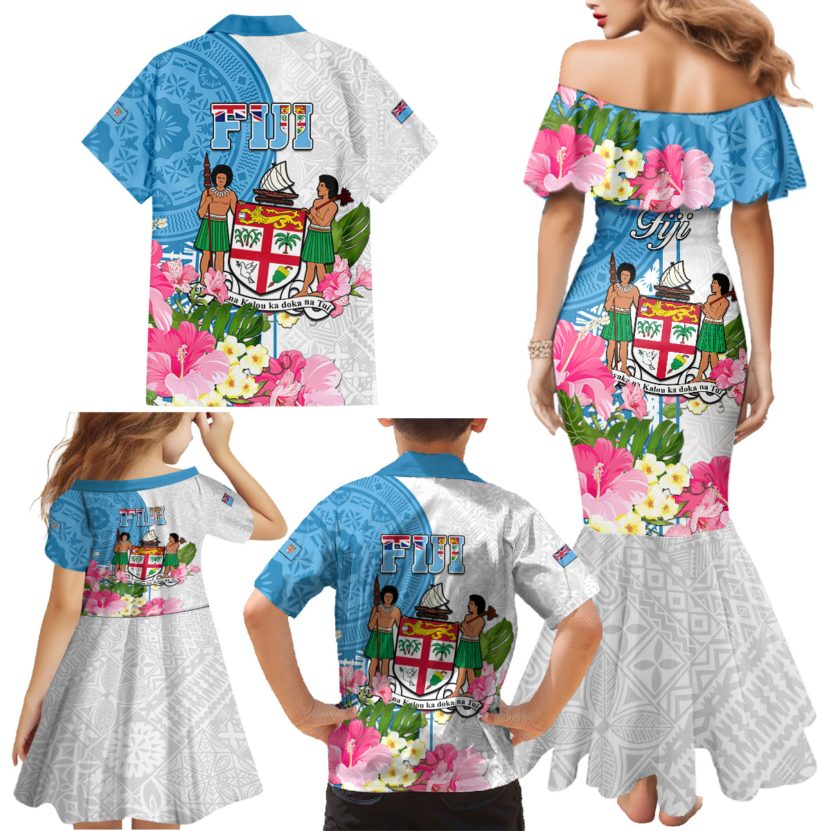 fiji-day-family-matching-mermaid-dress-and-hawaiian-shirt-tanoa-hibiscus-fijian-tapa-masi-pattern