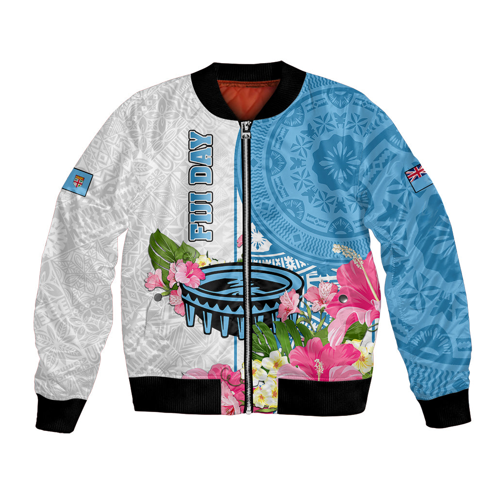 personalized-fiji-day-bomber-jacket-tanoa-hibiscus-fijian-tapa-masi-pattern