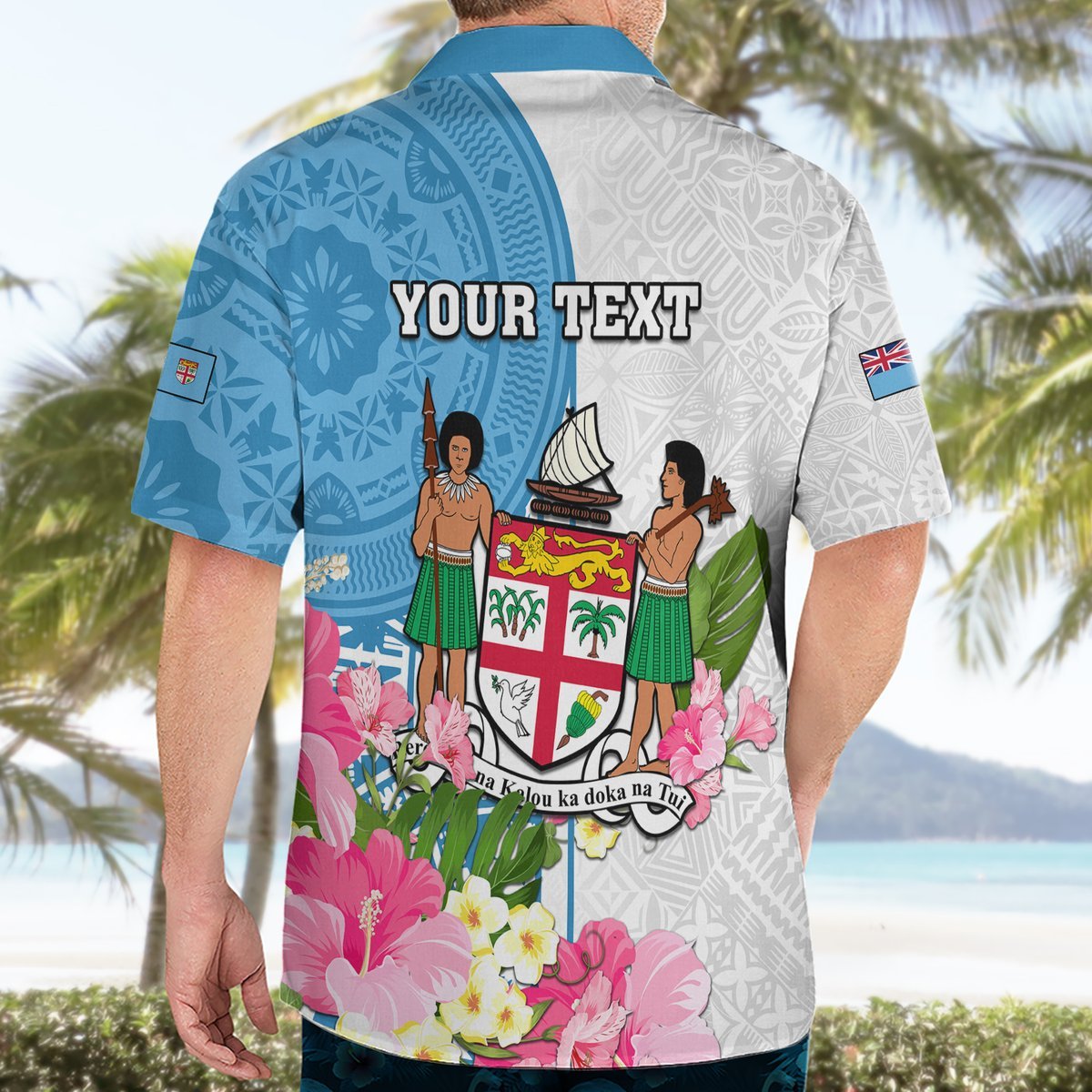 Personalized Fiji Day Hawaiian Shirt Tanoa Hibiscus Fijian Tapa Masi Pattern LT05 - Polynesian Pride