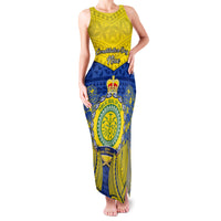 niue-constitution-day-family-matching-tank-maxi-dress-and-hawaiian-shirt-coat-of-arms-niuean-hiapo-pattern