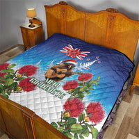 New Zealand Kiwi Christmas Quilt Xmas Vibe LT05 - Polynesian Pride