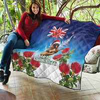 New Zealand Kiwi Christmas Quilt Xmas Vibe LT05 - Polynesian Pride