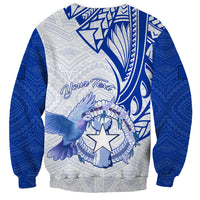 Personalised Northern Mariana Islands Commonwealth Day Sweatshirt Simple Style LT05 - Polynesian Pride