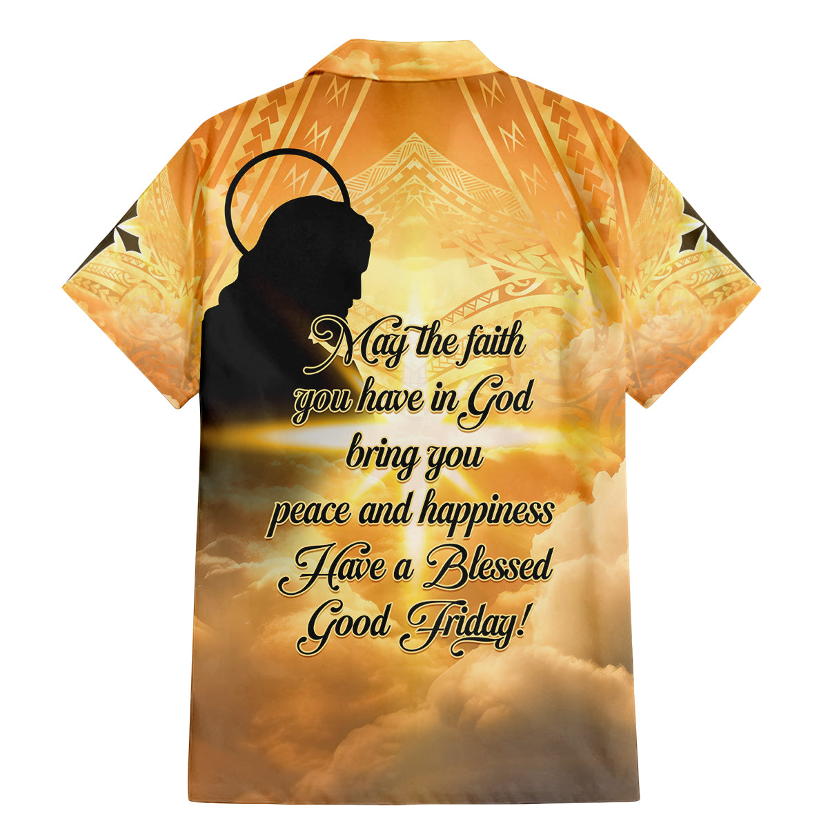 Happy Good Friday Family Matching Mermaid Dress and Hawaiian Shirt God Will Bless You LT05 - Polynesian Pride