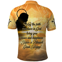 Happy Good Friday Polo Shirt God Will Bless You LT05 - Polynesian Pride