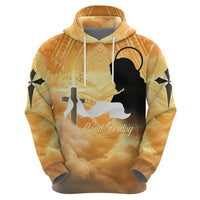 Happy Good Friday Zip Hoodie God Will Bless You LT05 - Polynesian Pride