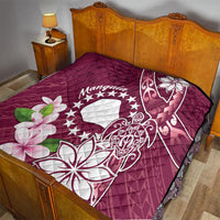 Cook Island Mangaia Gospel Day Quilt Floral Tribal Pattern LT05 - Polynesian Pride