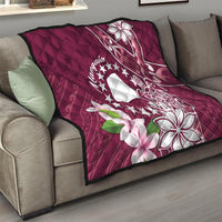 Cook Island Mangaia Gospel Day Quilt Floral Tribal Pattern LT05 - Polynesian Pride