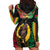 Vanuatu 45th Anniversary Independence Day Hoodie Dress Melanesian Warrior With Sand Drawing Pattern LT05