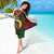 Vanuatu 45th Anniversary Independence Day Sarong Melanesian Warrior With Sand Drawing Pattern LT05