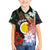 Personalised Vanuatu Shefa Day Kid Hawaiian Shirt Floral Pattern