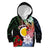 Personalised Vanuatu Shefa Day Kid Hoodie Floral Pattern