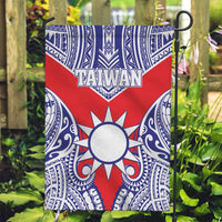 Taiwan Garden Flag Austronesian Tribal Tattoo Red - Polynesian Pride