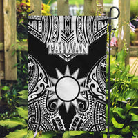 Taiwan Garden Flag Austronesian Tribal Tattoo Black - Polynesian Pride