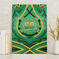 Cook Islands Constitution Day Canvas Wall Art 60th Anniversary - Polynesian Pride