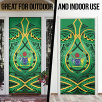 Cook Islands Constitution Day Door Cover 60th Anniversary - Polynesian Pride