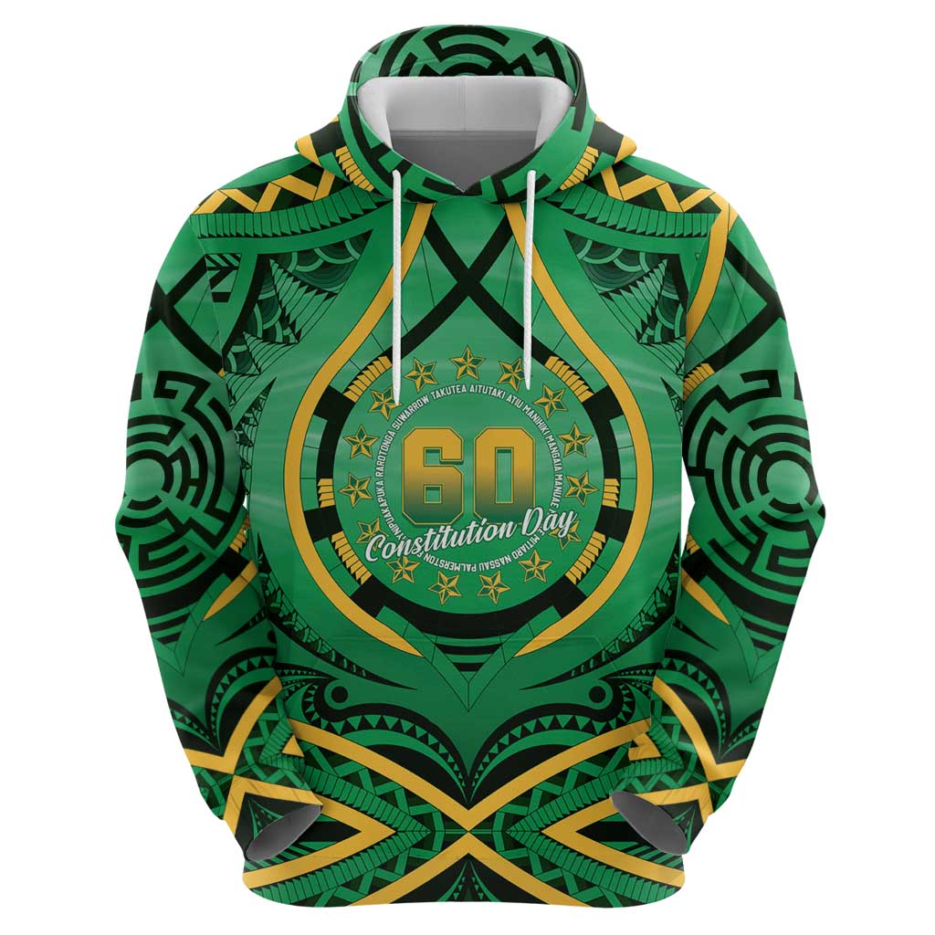 Cook Islands Constitution Day Hoodie 60th Anniversary - Polynesian Pride