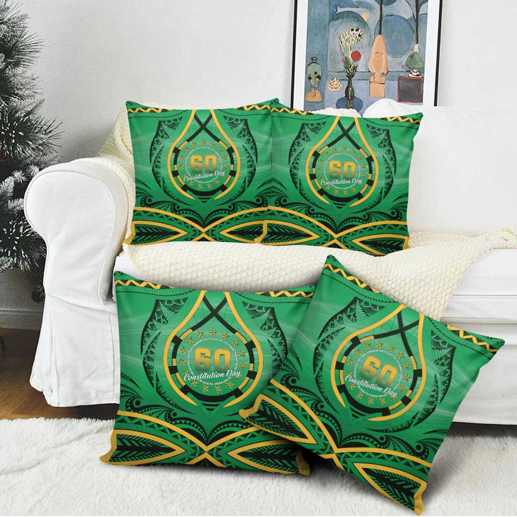 Cook Islands Constitution Day Pillow Cover 60th Anniversary - Polynesian Pride