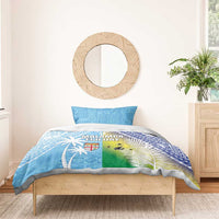 Happy Malampa Fiji Day Bedding Set Half Mix Style LT05 - Polynesian Pride