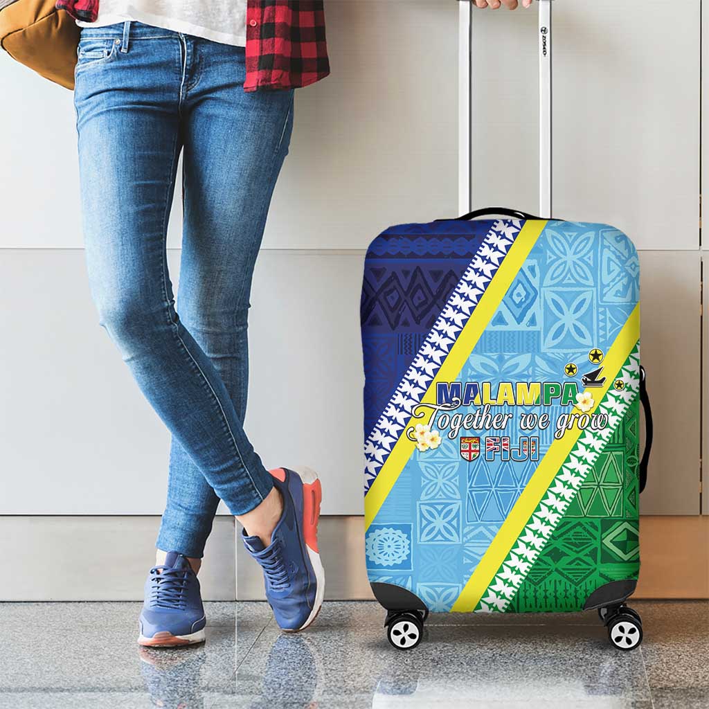 Love Malampa Fiji Day Luggage Cover Together We Grow LT05 - Polynesian Pride