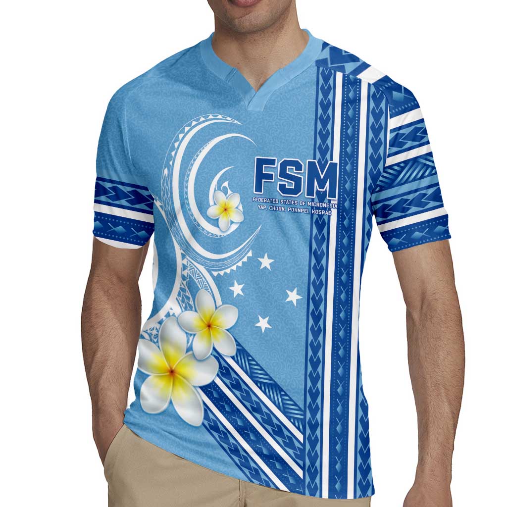 Personalised Federated States of Micronesia Rugby Jersey Happy 38th Independence Anniversary LT05 - Polynesian Pride