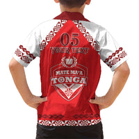 Custom Tonga Mate Maa Rugby Kid Hawaiian Shirt Go Champions LT05 - Polynesian Pride