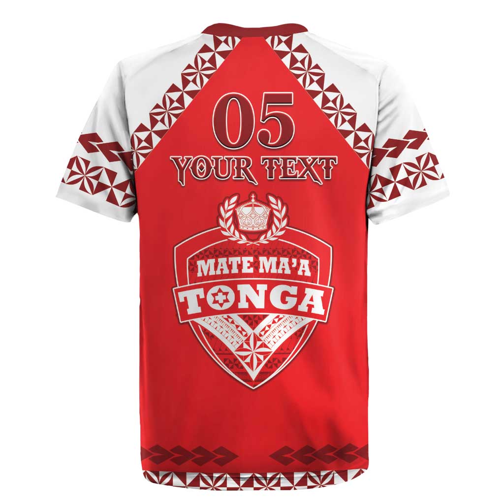 Custom Tonga Mate Maa Rugby Rugby Jersey Go Champions