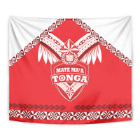 Tonga Mate Maa Rugby Tapestry Go Champions