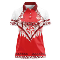 Custom Tonga Mate Maa Rugby Women Polo Shirt Go Champions