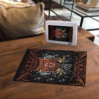 Aloha Halloween Puzzle Horror Tiki Heavy Metal Style - Polynesian Pride