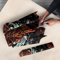 Aloha Halloween Umbrella Horror Tiki Heavy Metal Style - Polynesian Pride